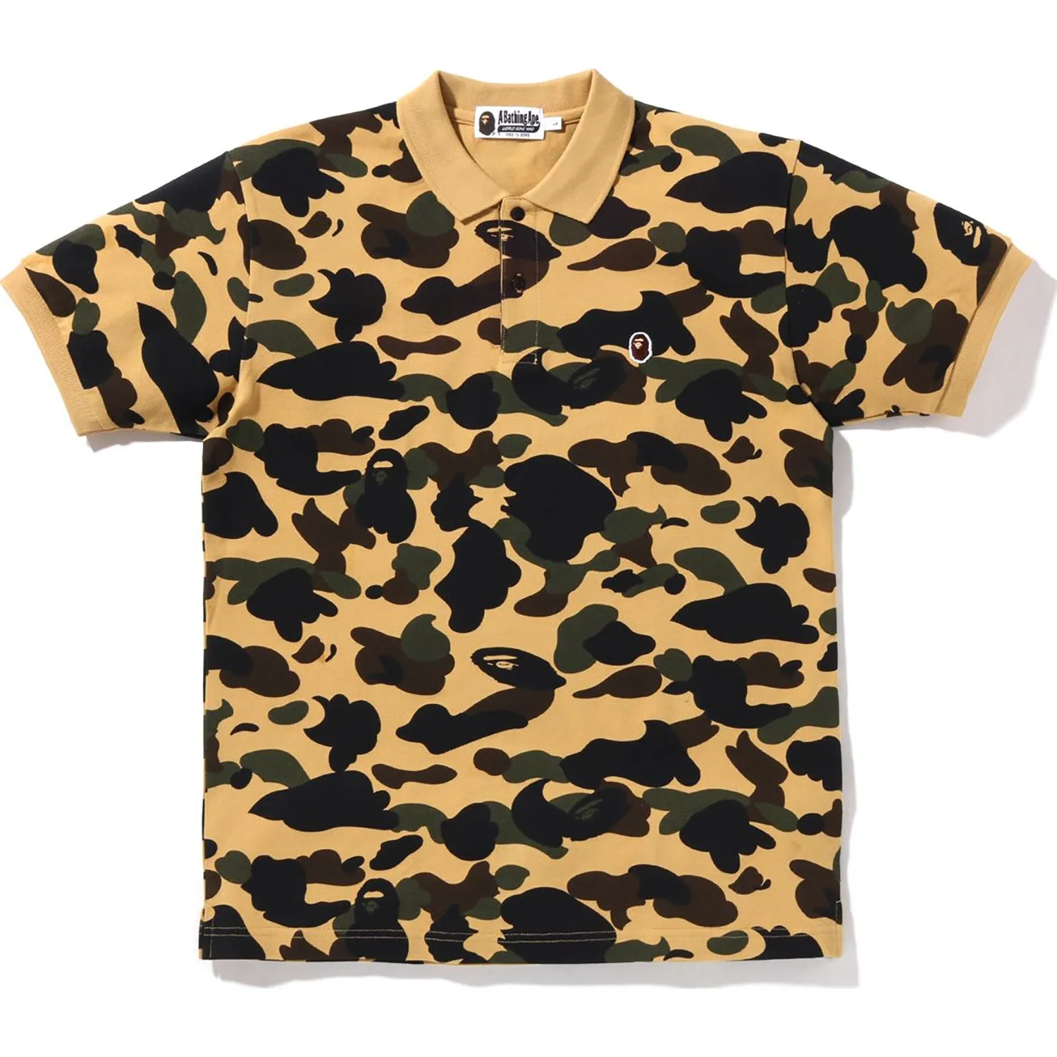 1ST CAMO ONE POINT POLO MENS