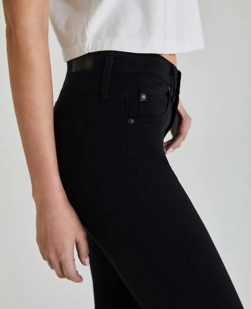 AG FARRAH SKINNY SUPER BLACK