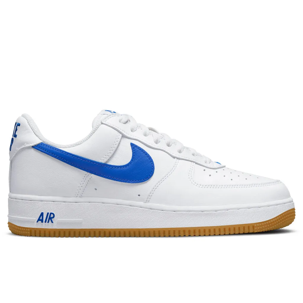 Air Force 1 Low Retro 'Color of the Month' - White/Royal Blue/Gum Yellow