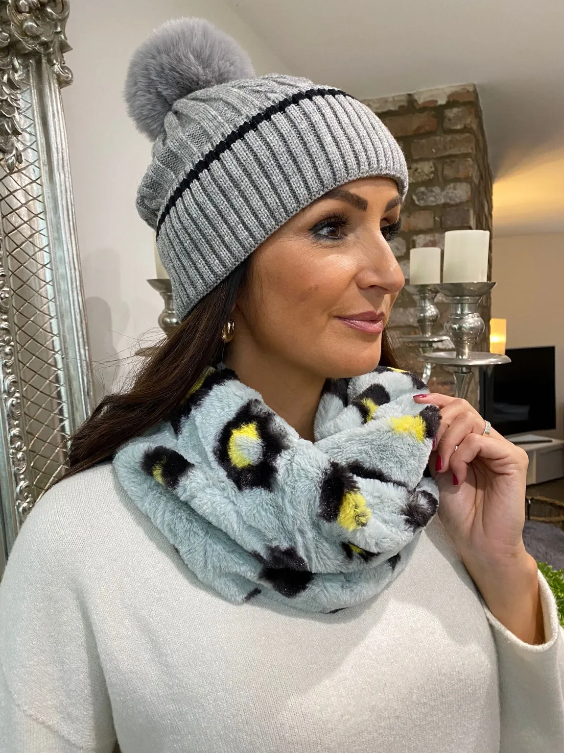 Animal Print Soft Snood