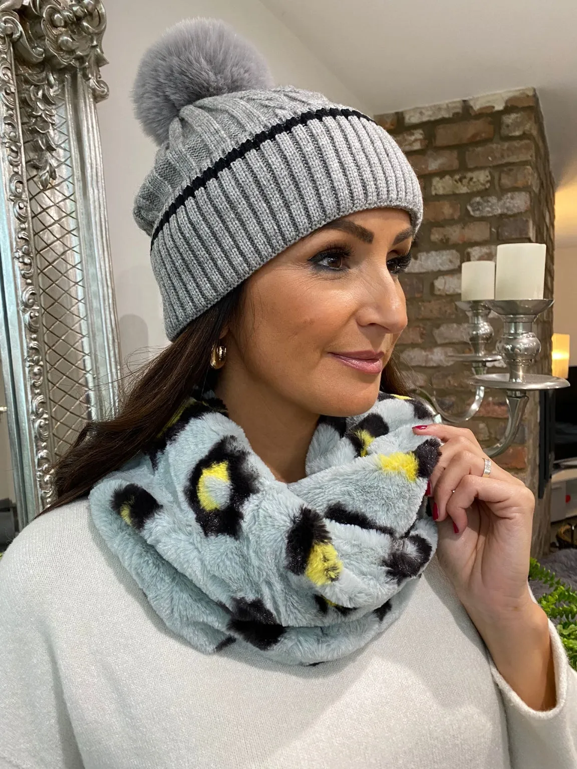 Animal Print Soft Snood