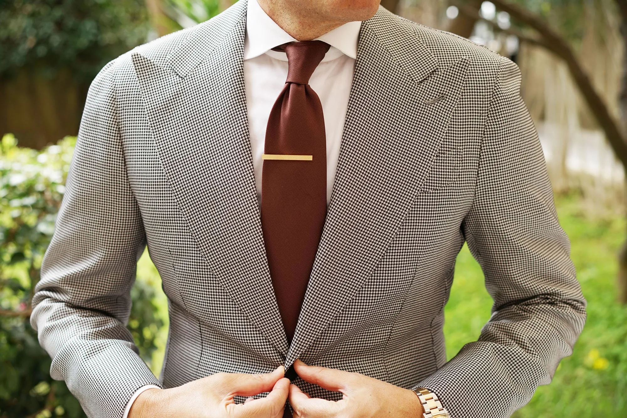 Bond Gold Tie Bar