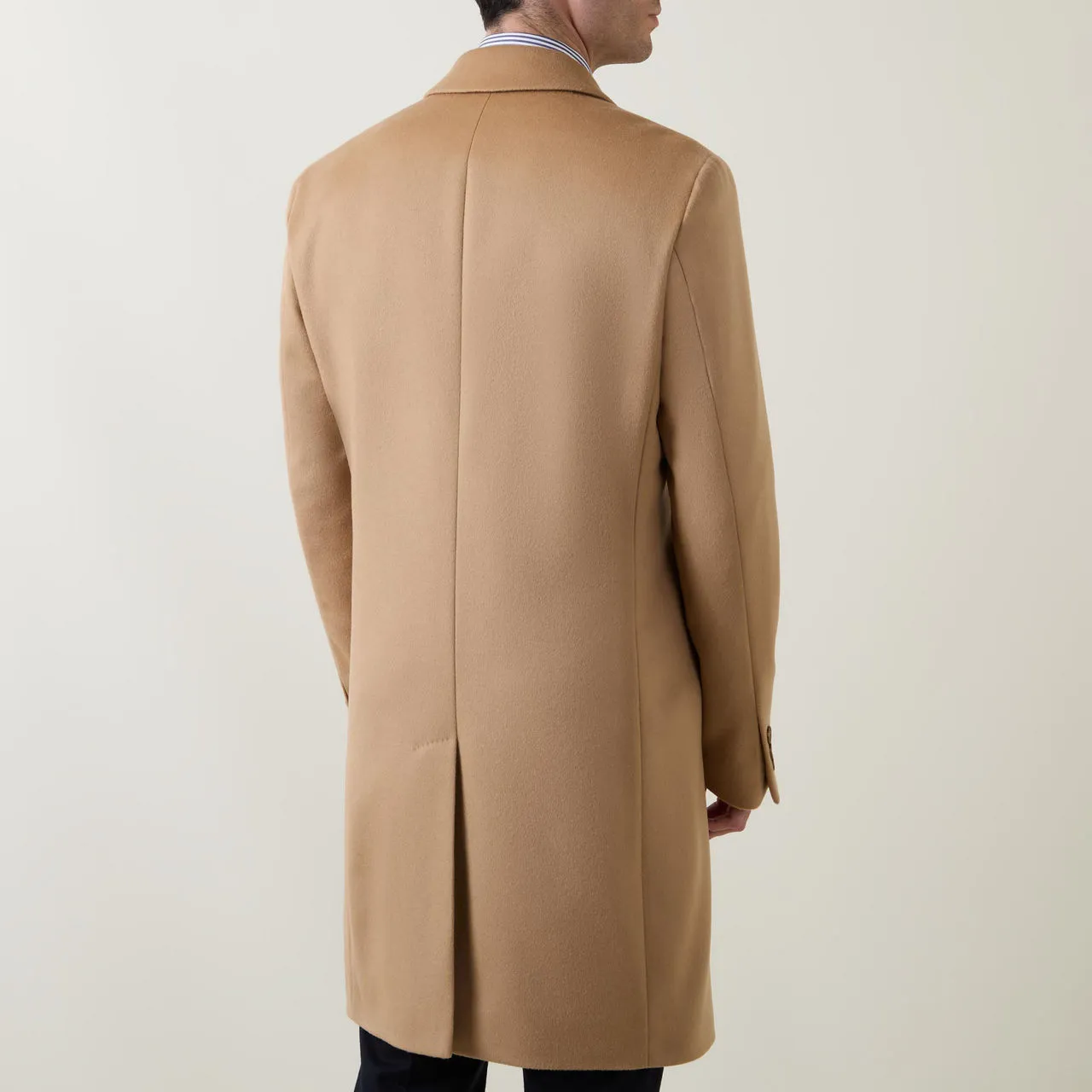 BOSS Hyde Overcoat - Beige