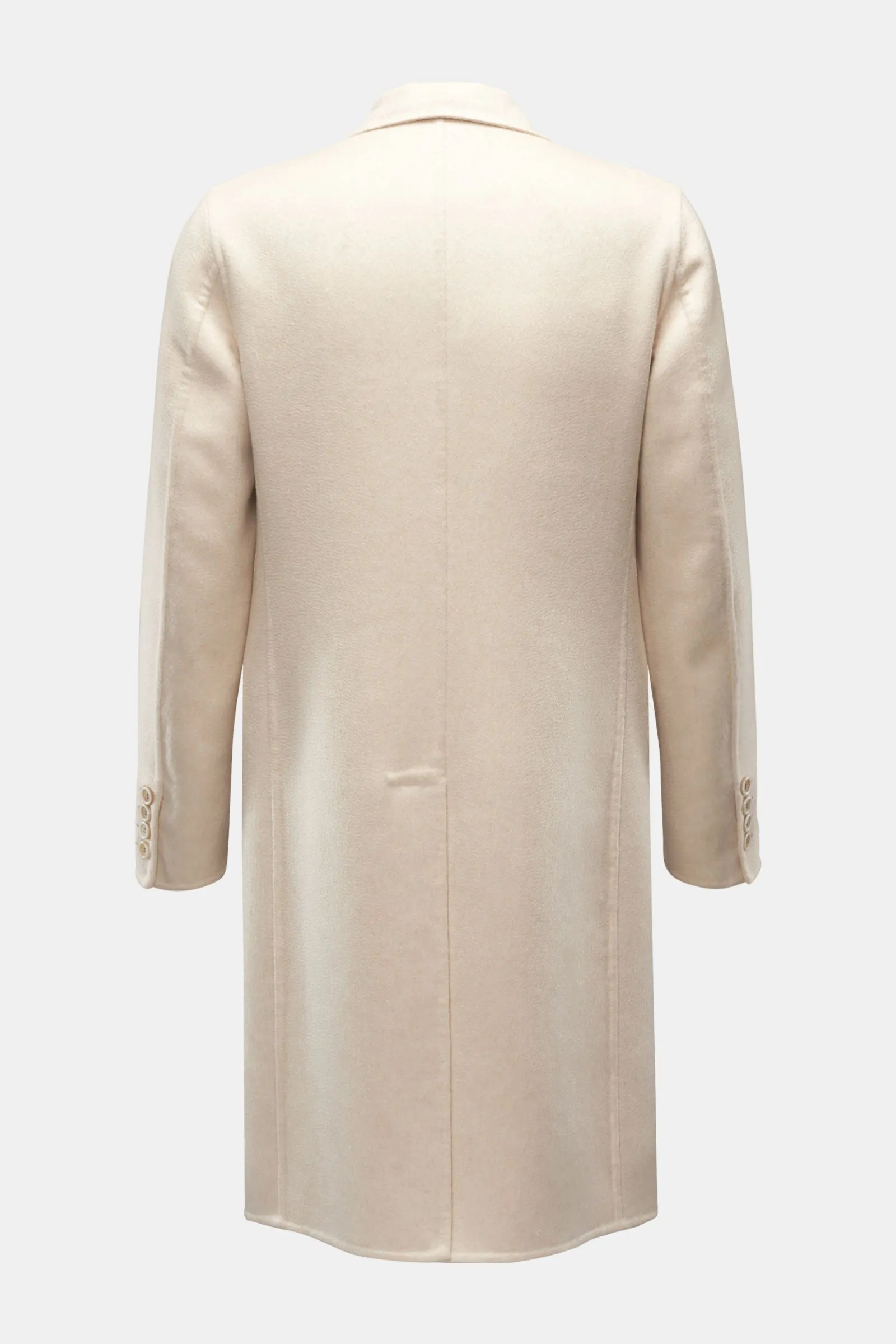 BRIONI cashmere coat 'Salomone' cream