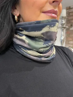 Brushed Camo Print Snood