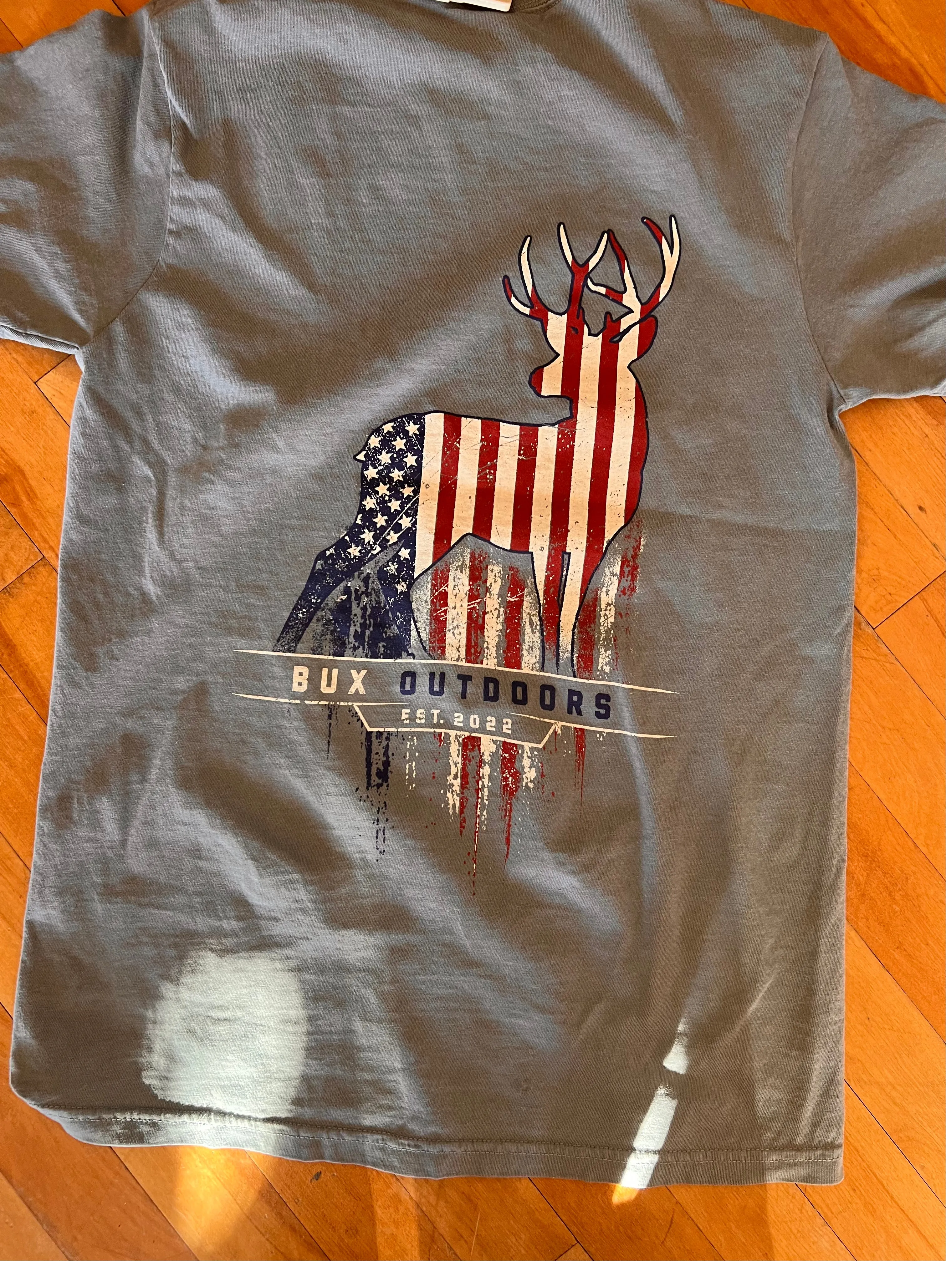 Bux Buck Flag Tee