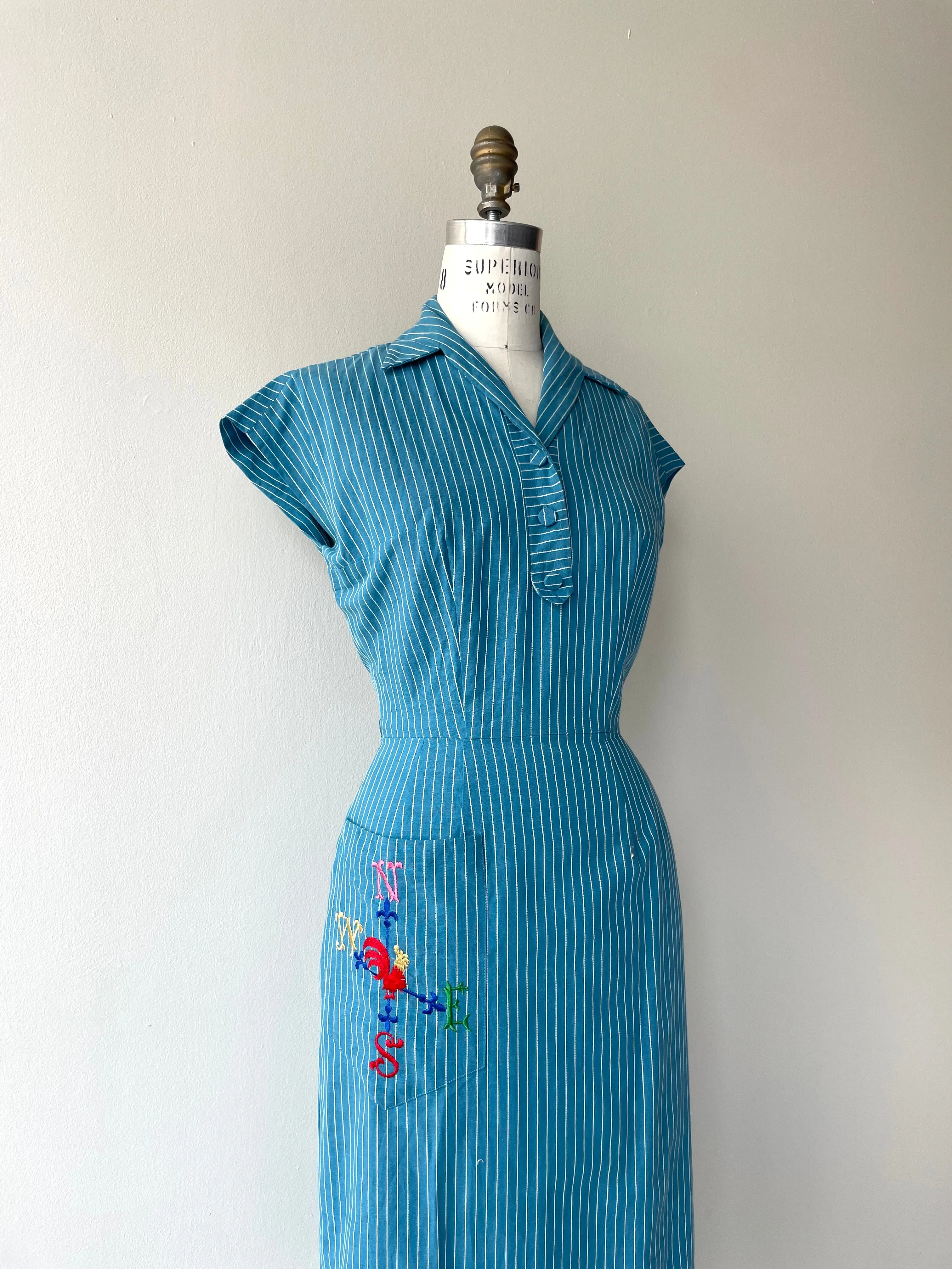 Cardinal Directions Dress | 1950s