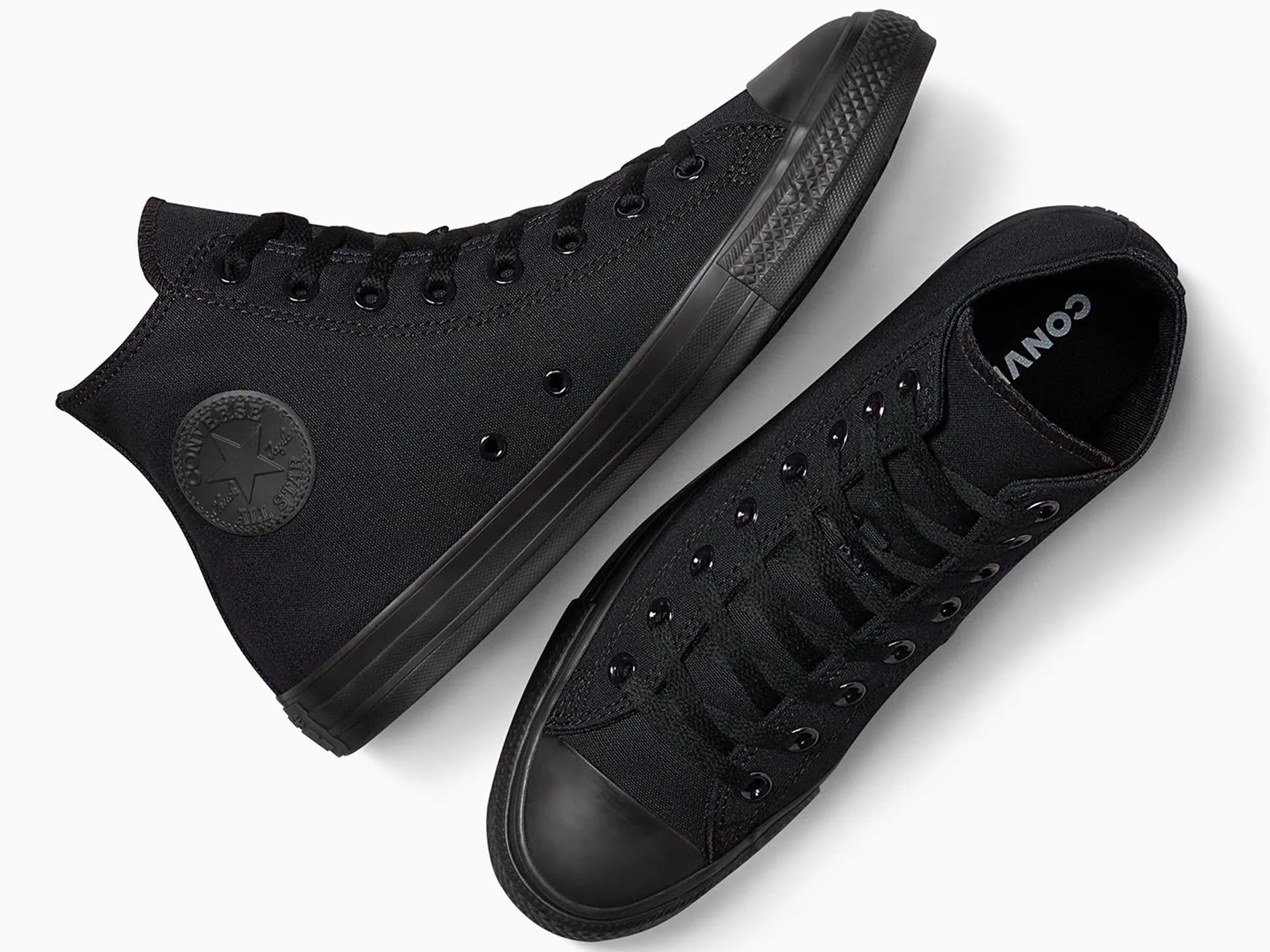 Converse Unisex Chuck Taylor Black Monochrome HI  M3310C