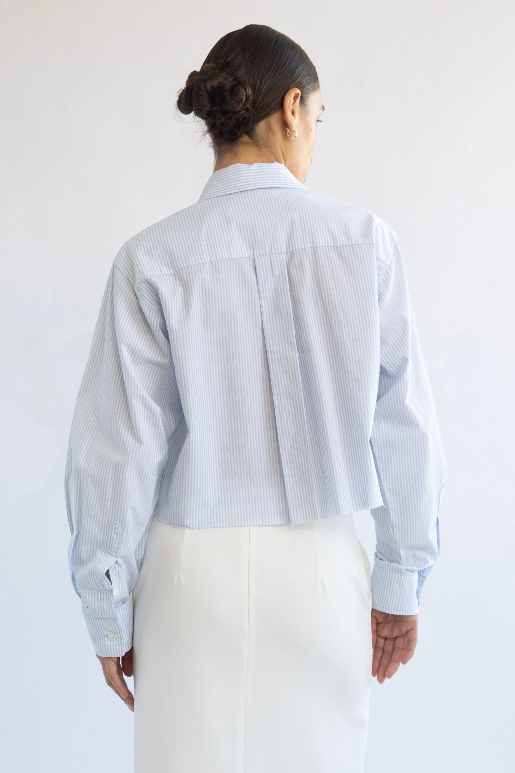 Cropped Long Sleeve Shirt