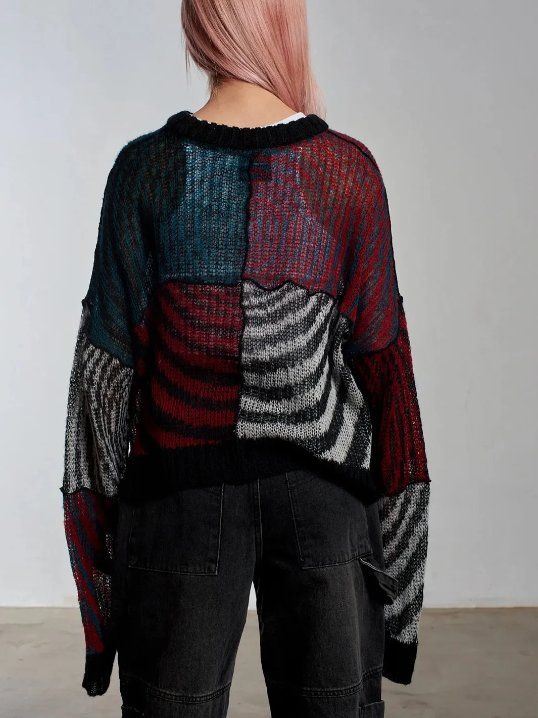 DESCEND KNITTED JUMPER