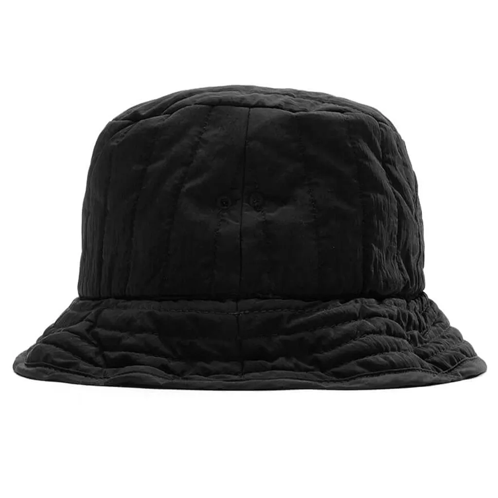 Econyl Regenerated Nylon Bucket Hat - Black