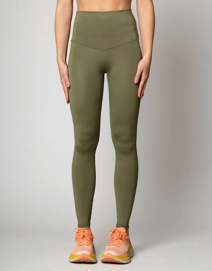 Freestyle Flat Front Legging Moss