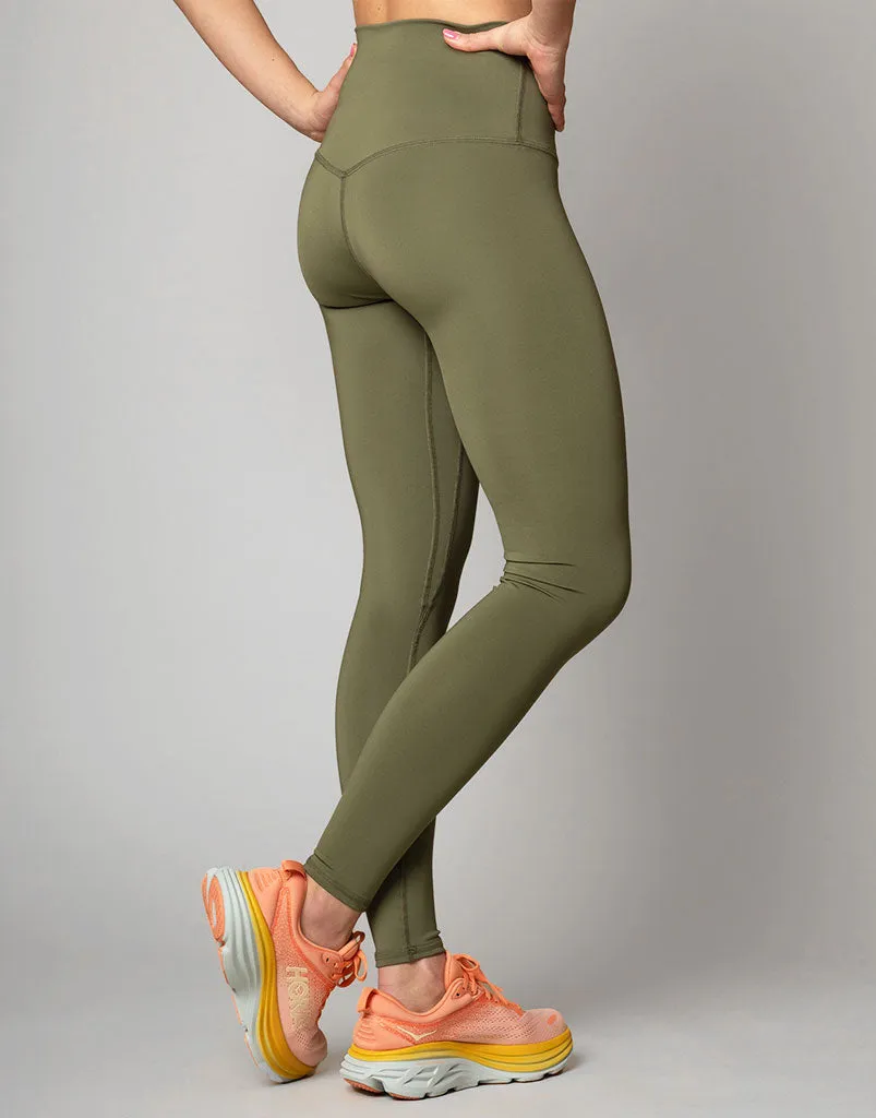 Freestyle Flat Front Legging Moss