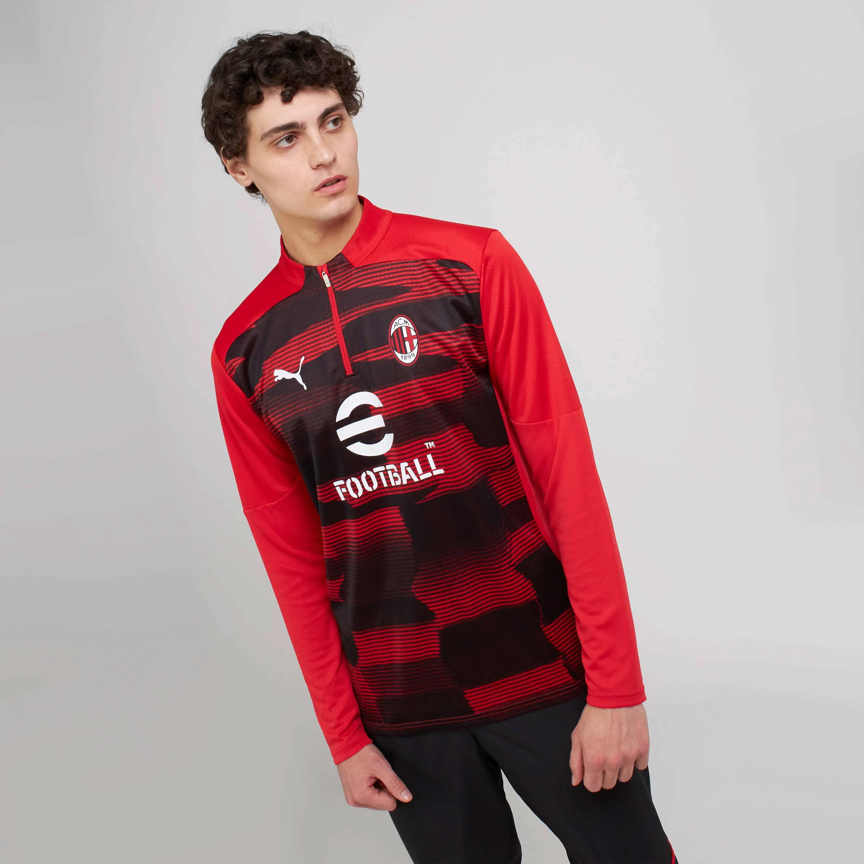 GIACCA MILAN PREMATCH 2024/25 CON 1/4 ZIP