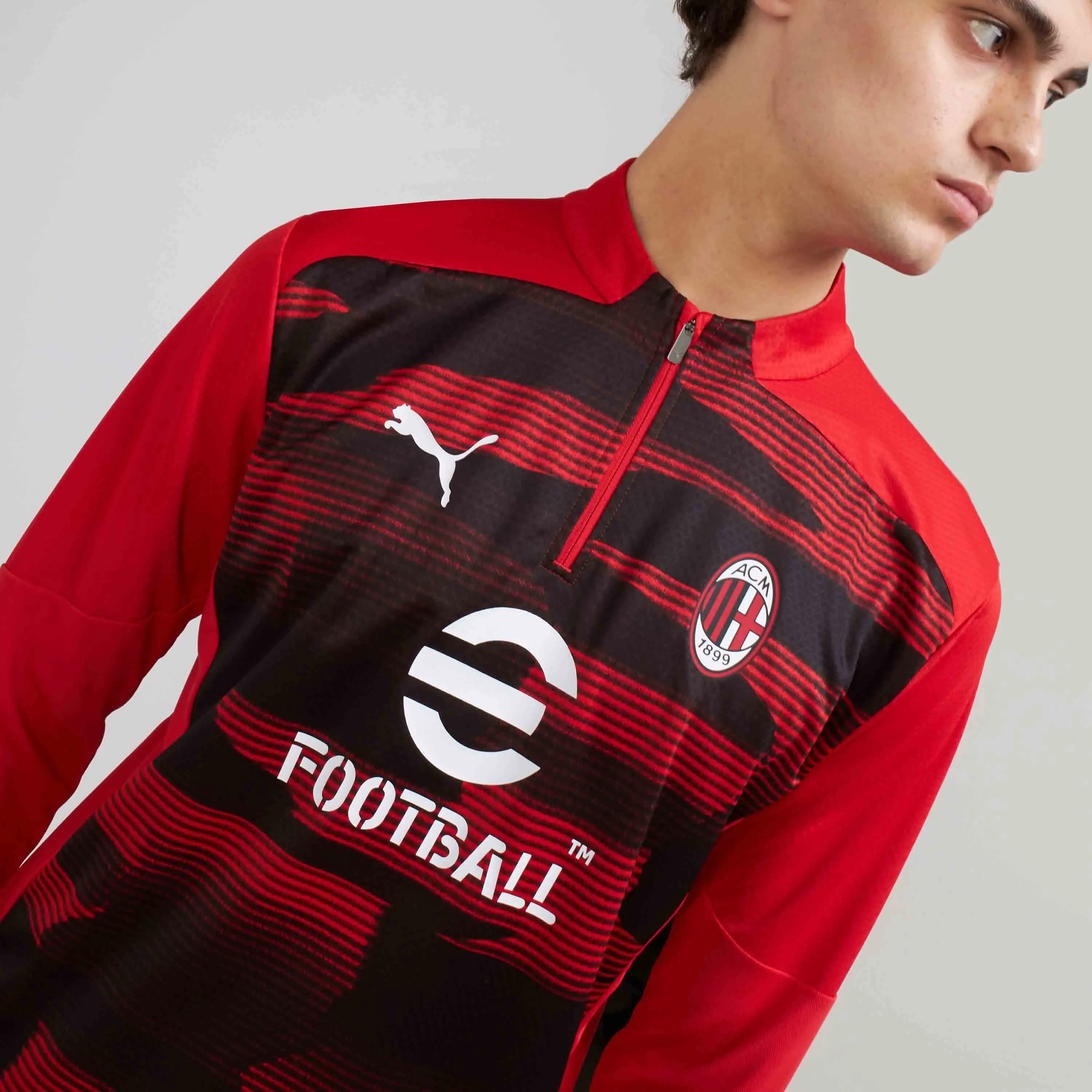 GIACCA MILAN PREMATCH 2024/25 CON 1/4 ZIP