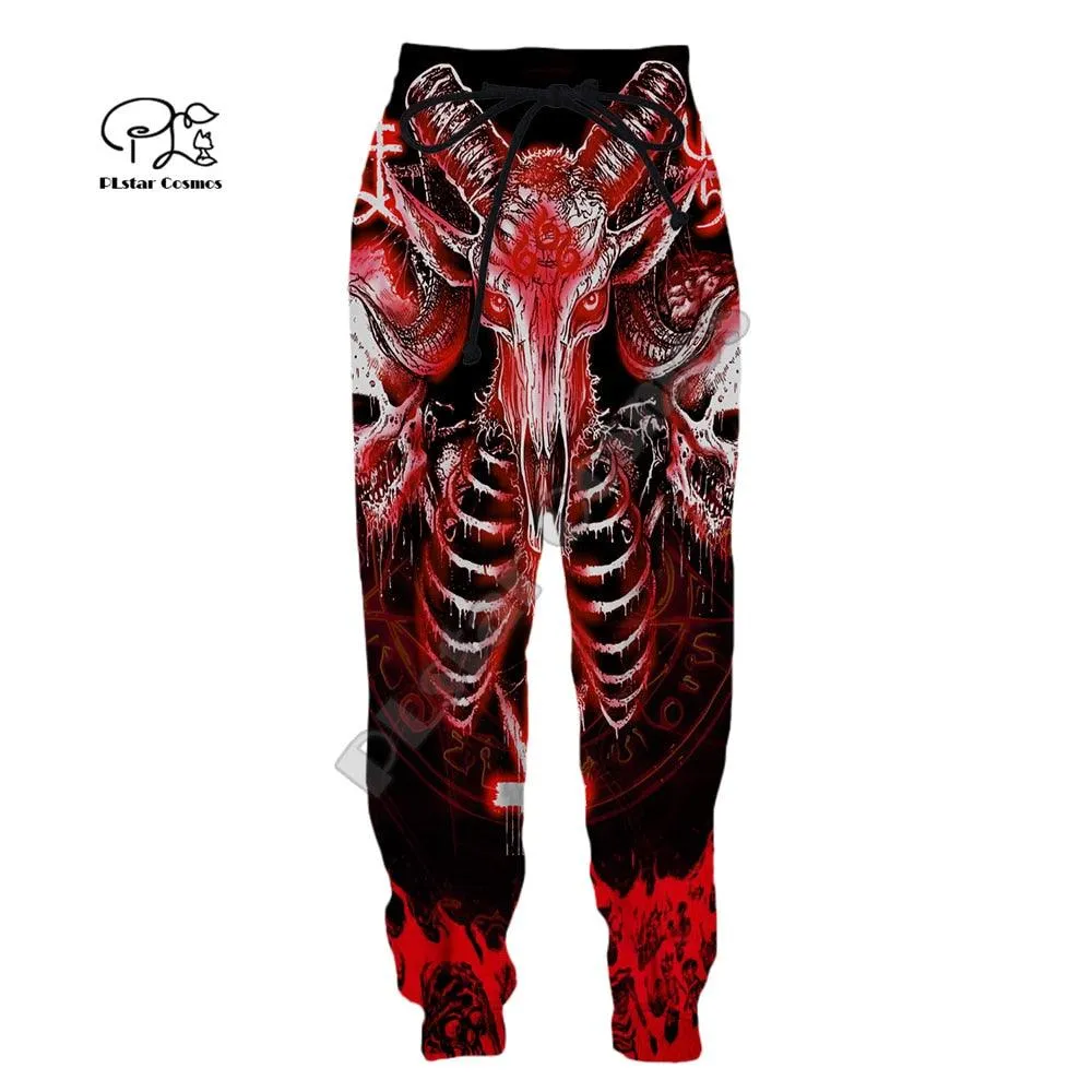 Gothic Joggers 3DPrint Sweatpants