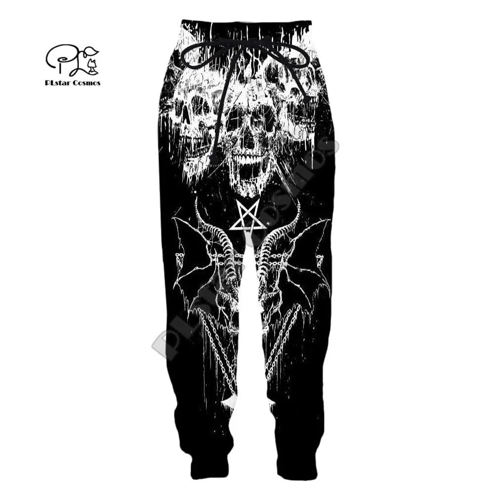 Gothic Joggers 3DPrint Sweatpants