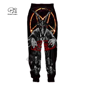 Gothic Joggers 3DPrint Sweatpants