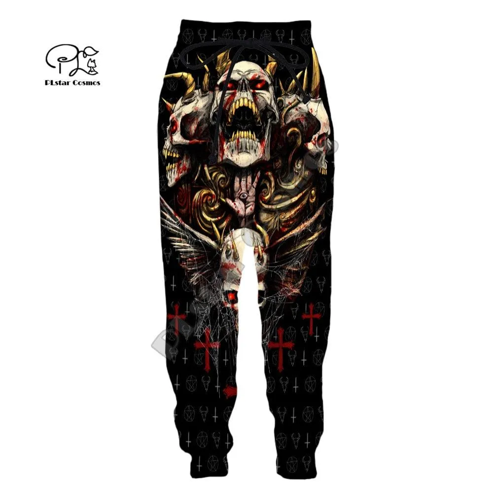 Gothic Joggers 3DPrint Sweatpants