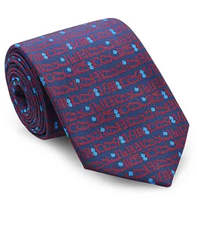 Graffiti Midnight Tie