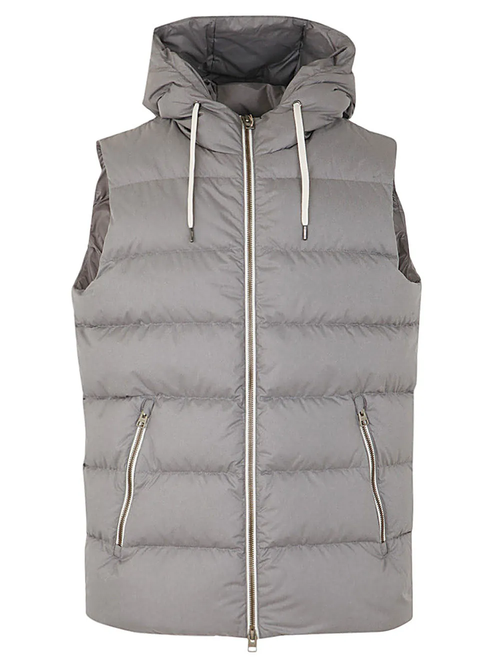 Herno Hooded Padded Drawstring Gilet