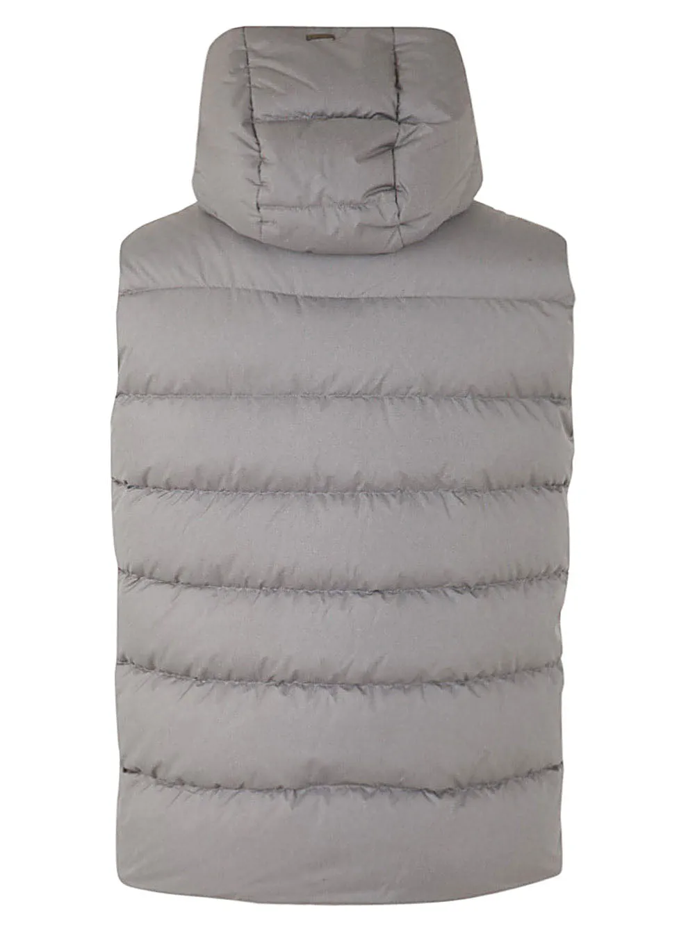 Herno Hooded Padded Drawstring Gilet