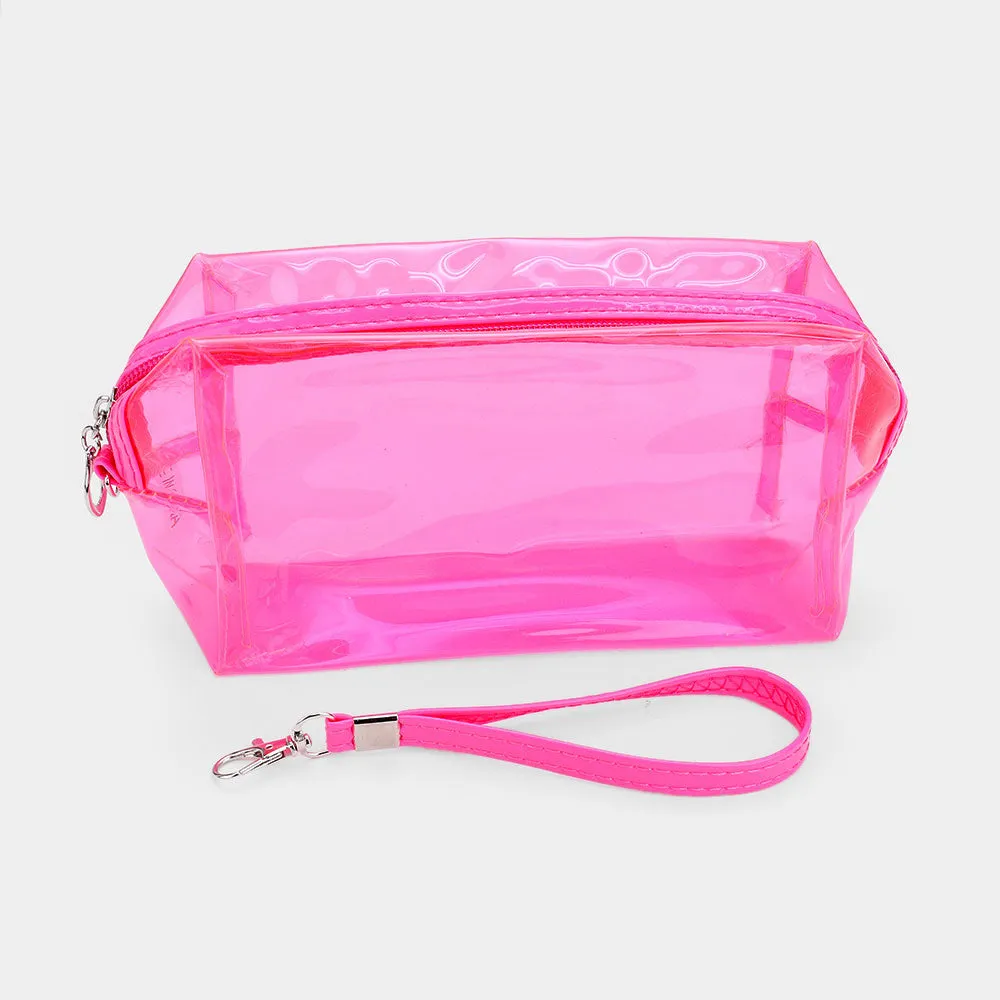 iLLASPARKZ Neon Clear Pouch Bag