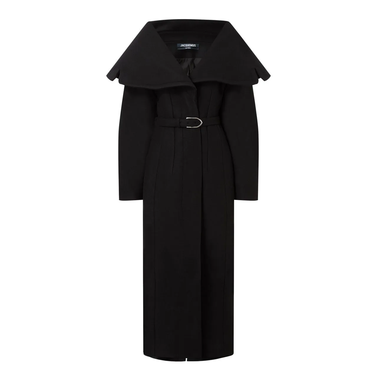 JACQUEMUS Le Manteau Caruso Coat - Black