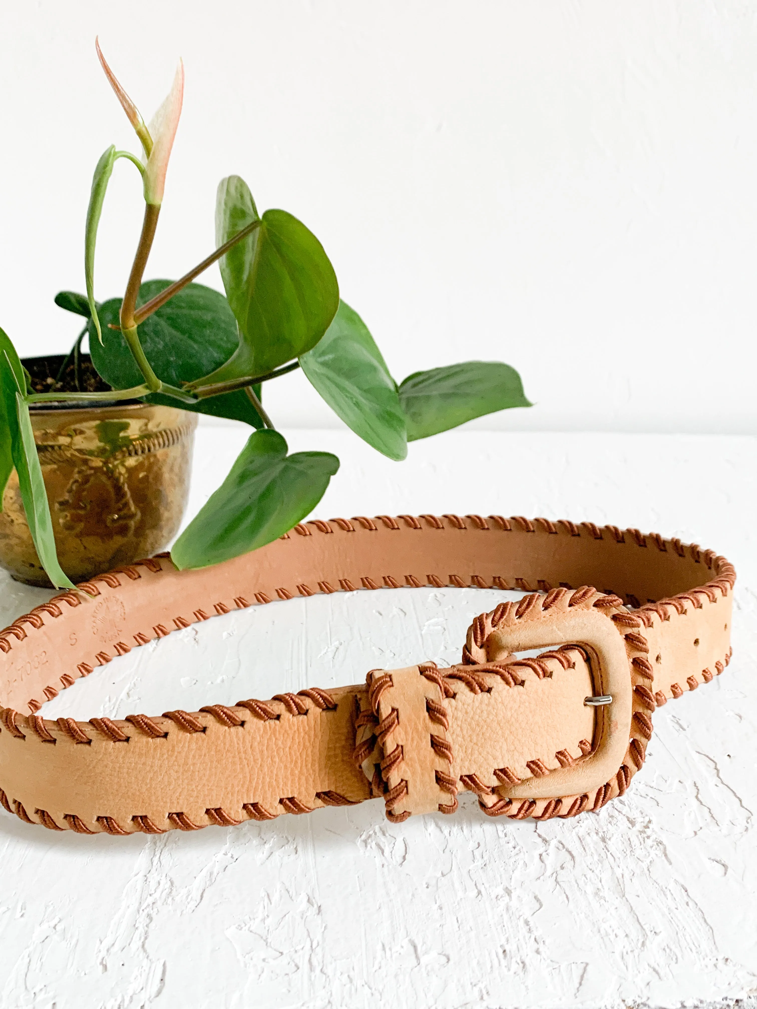 Jenny & The Boys Suede Leather Belt