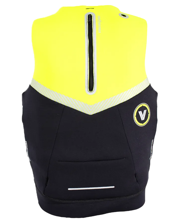 Jetpilot Venture Mens Neo Vest - Black/Yellow Level 50