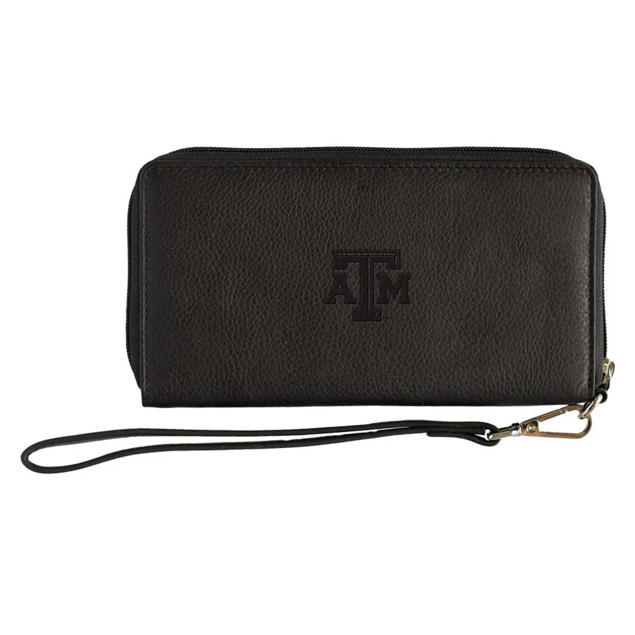 Leather Wristlet - Black