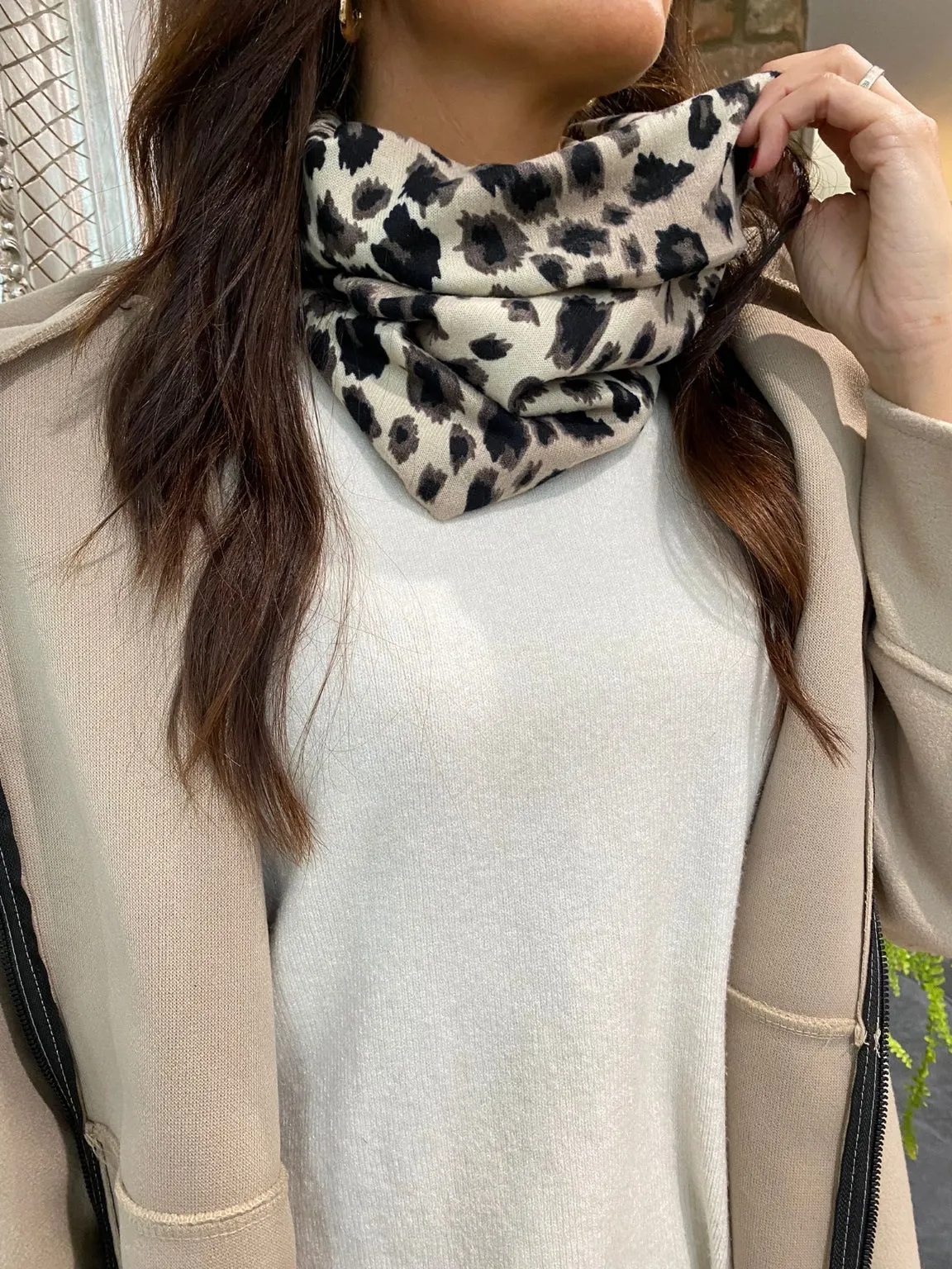 Leopard Print Snood