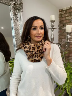 Leopard Print Soft Snood