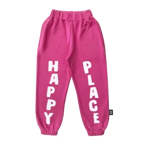 LMH The Happy Place Pink Sweatpants