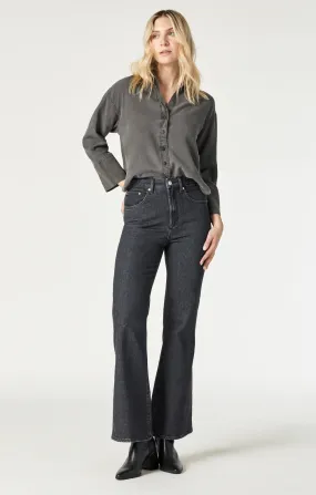 Los Angeles Flare Jeans Dark Smoke