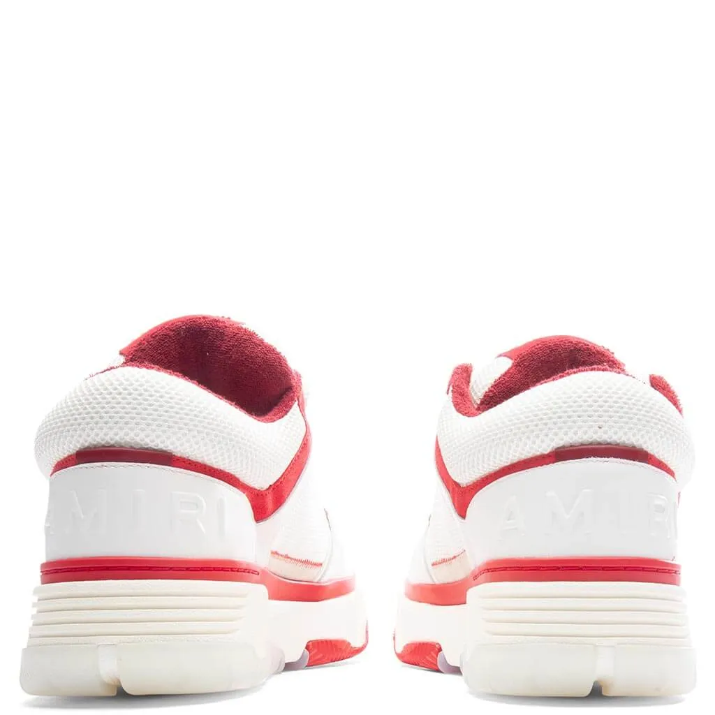 MA-1 - White/Red/Nubuck