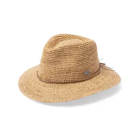 Magdalena Raffia Fedora