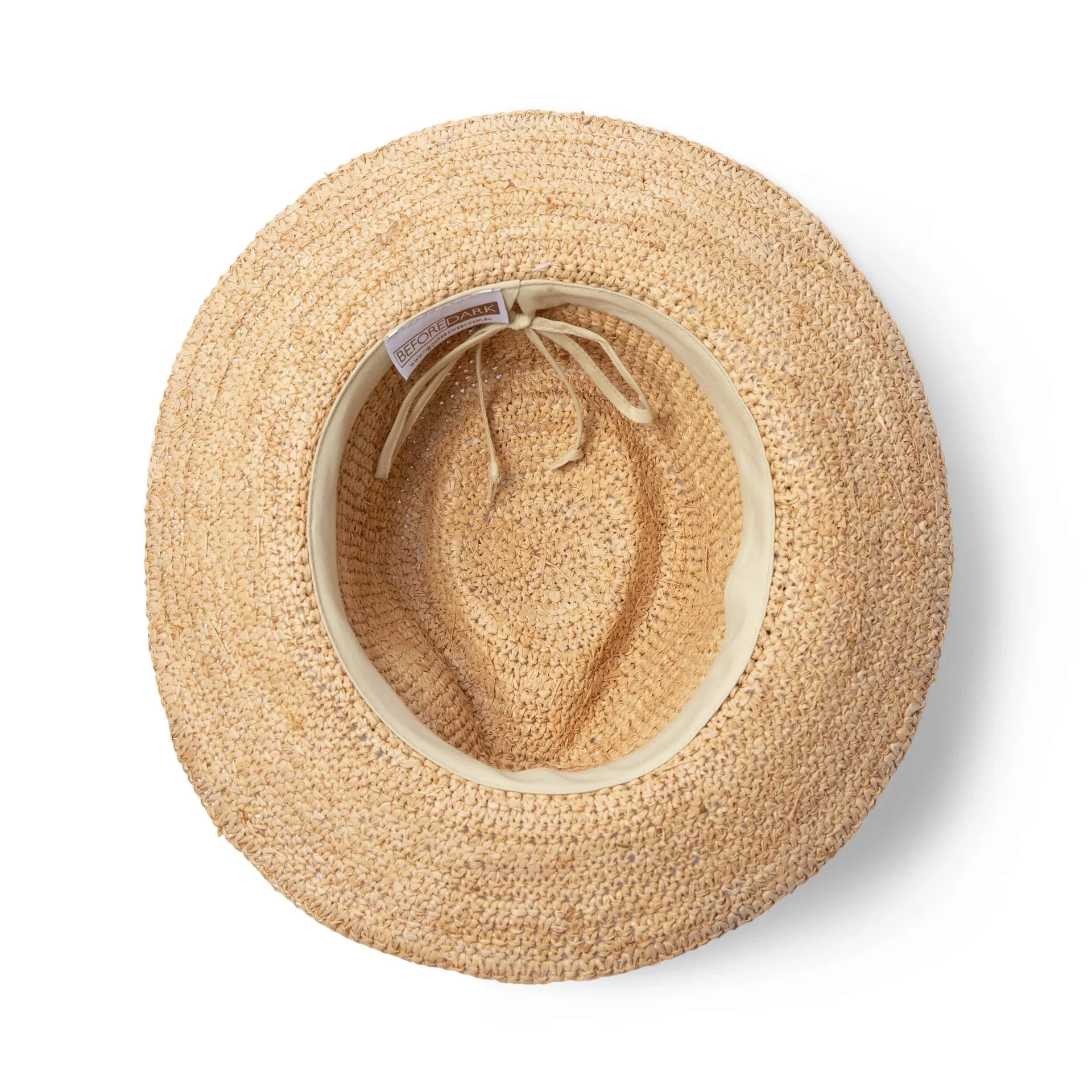 Magdalena Raffia Fedora