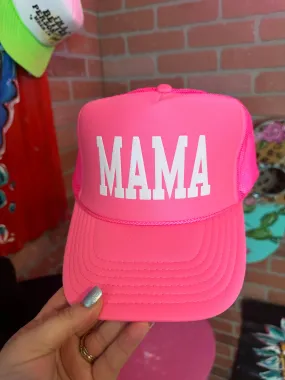 Mama Neon Trucker Hat