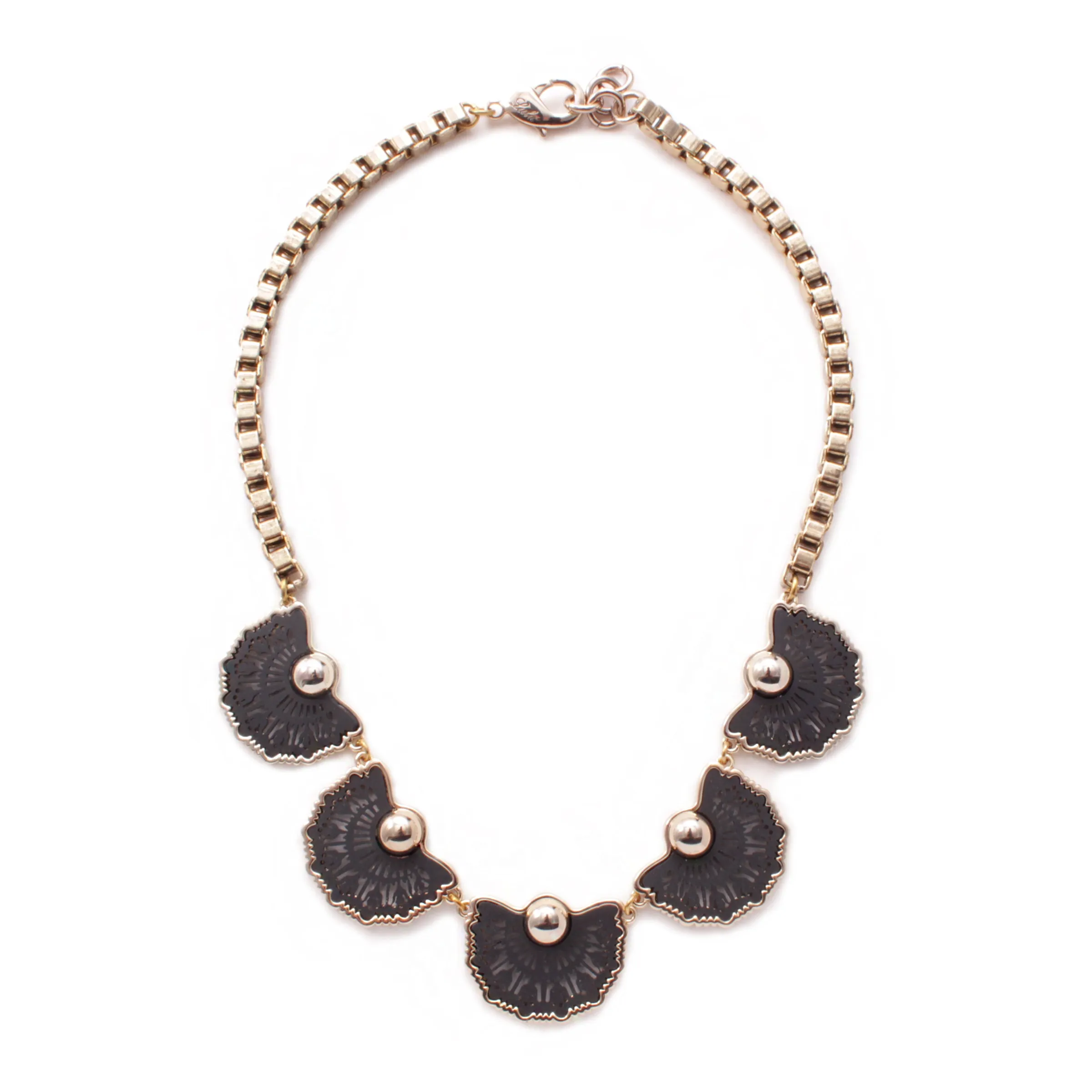 Mantilla Lacey Necklace