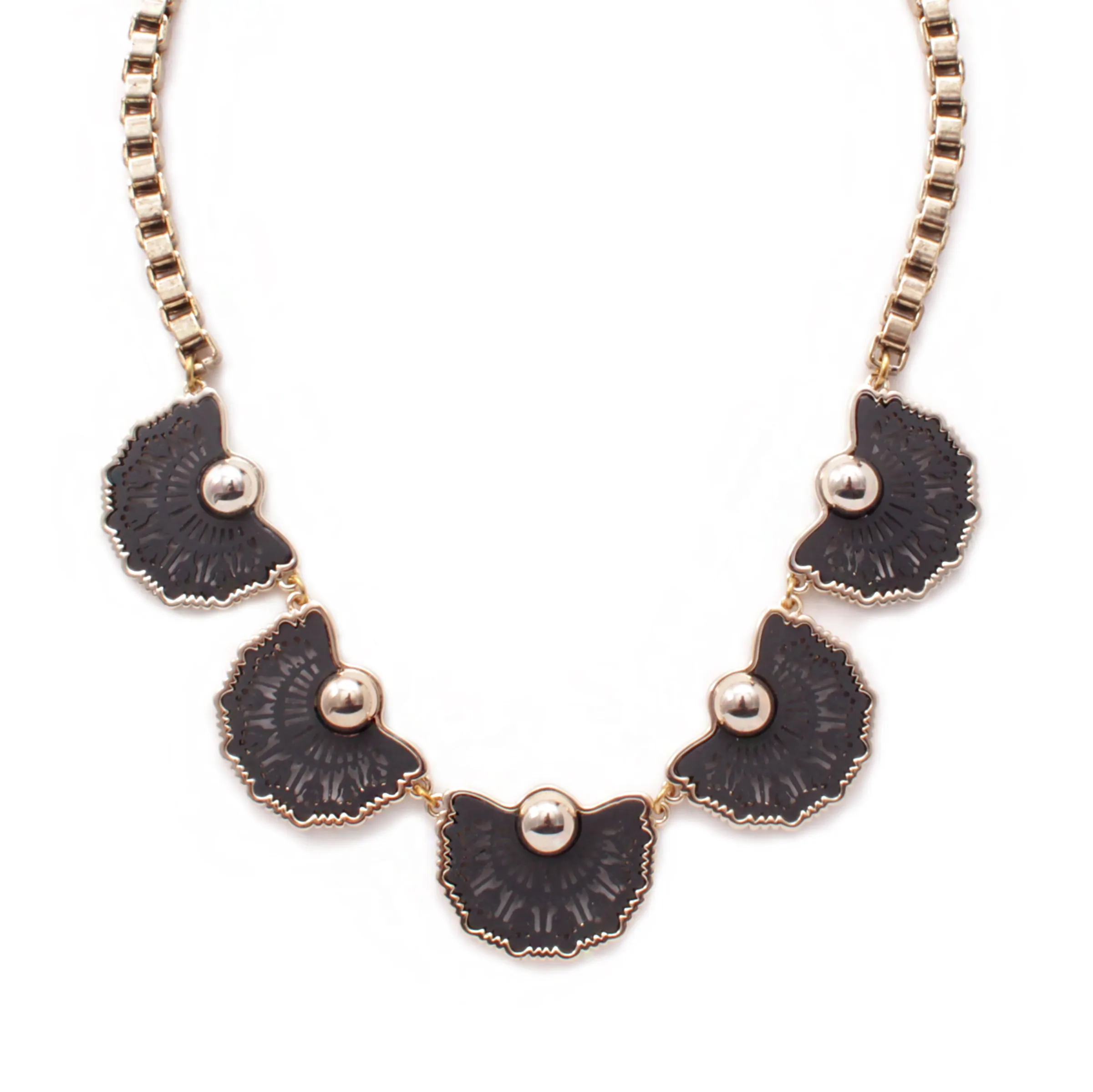 Mantilla Lacey Necklace