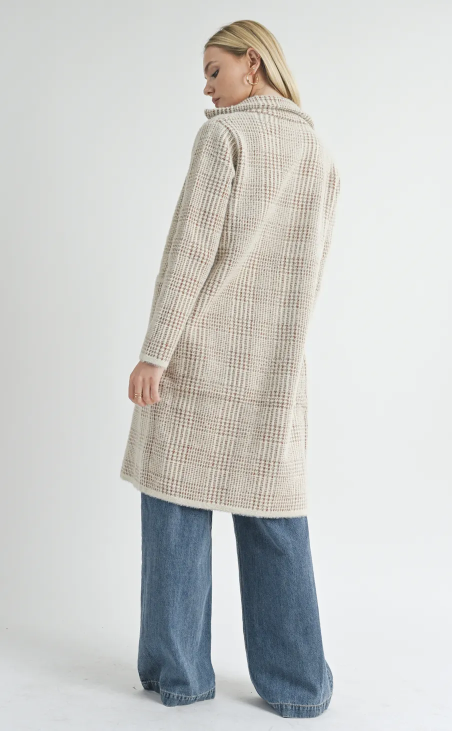 MARCEAU HOUNDSTOOTH COAT