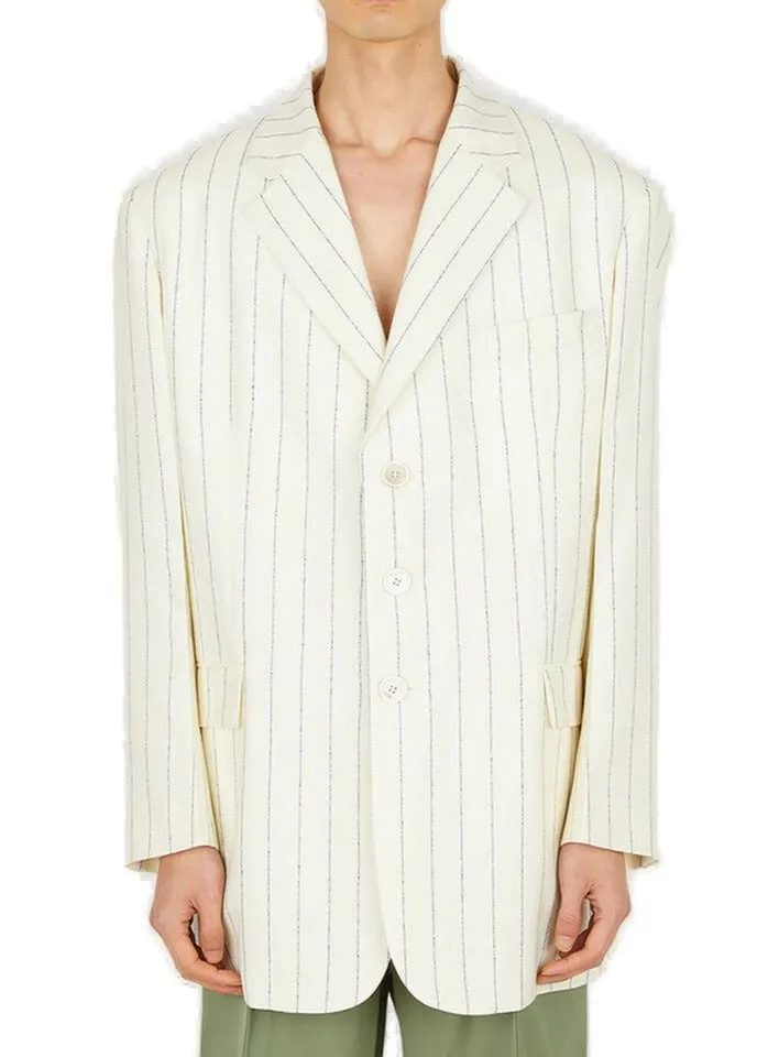 Marni Pinstripe Tailored Blazer