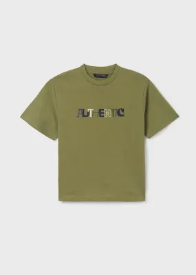 Mayoral Basic s/s t-shirt for teen boy - Leaf