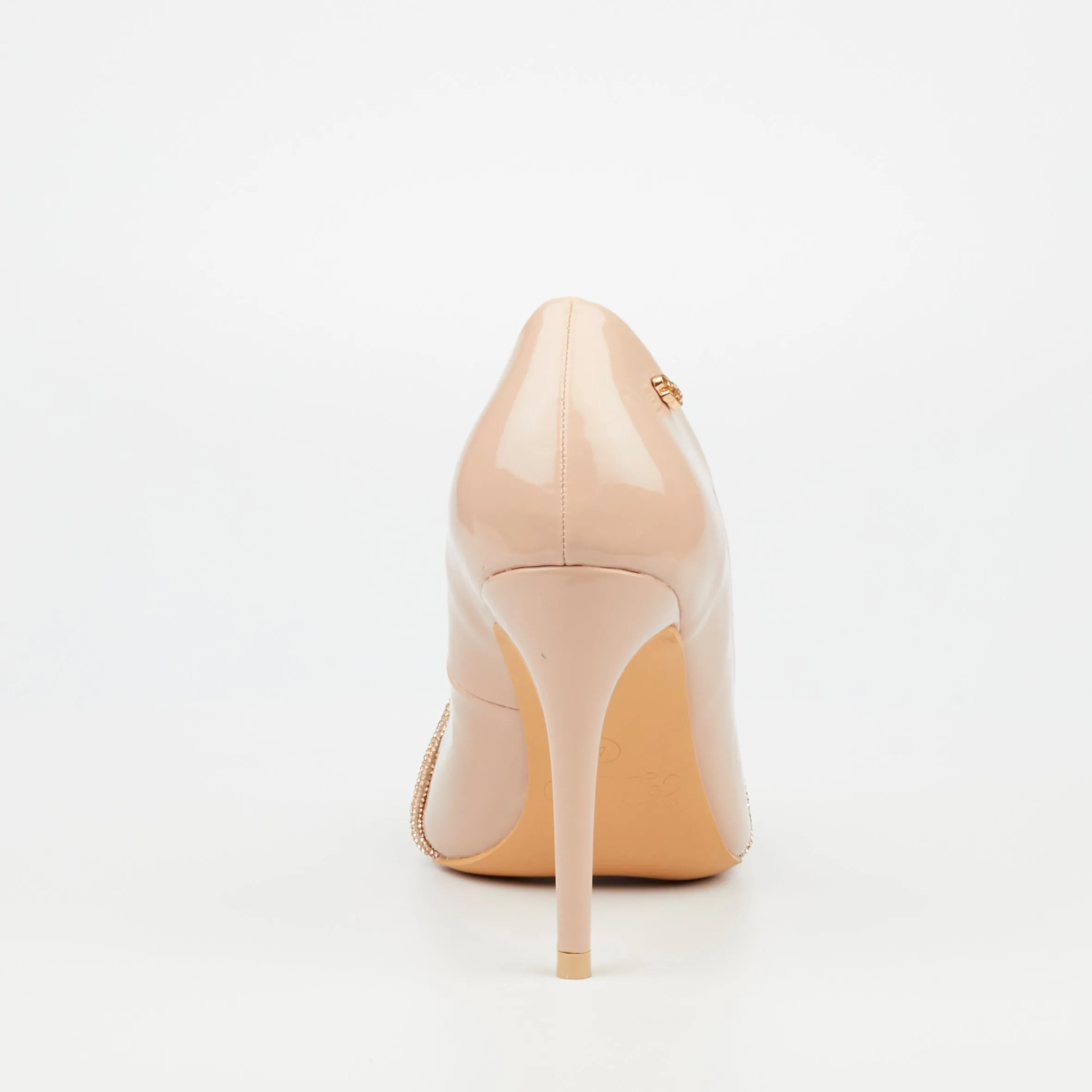 Miss Black Ladies Lola 20 Shoes Nude