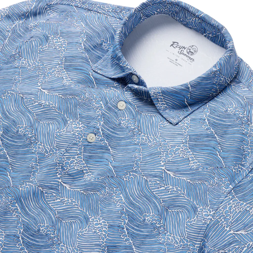 Molokai Channel Performance Polo - Blue