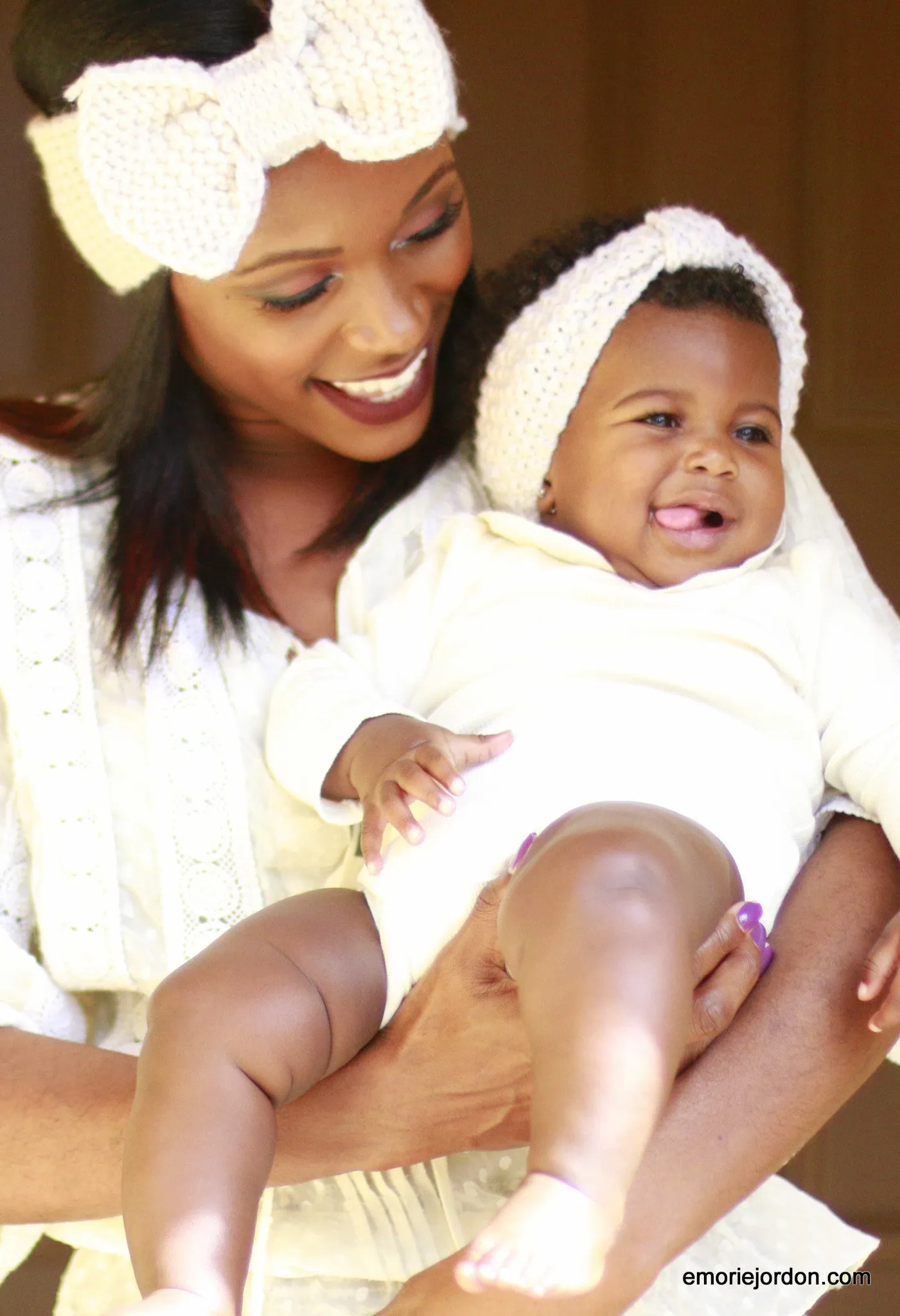 Mommy and Me Crochet Headband Set