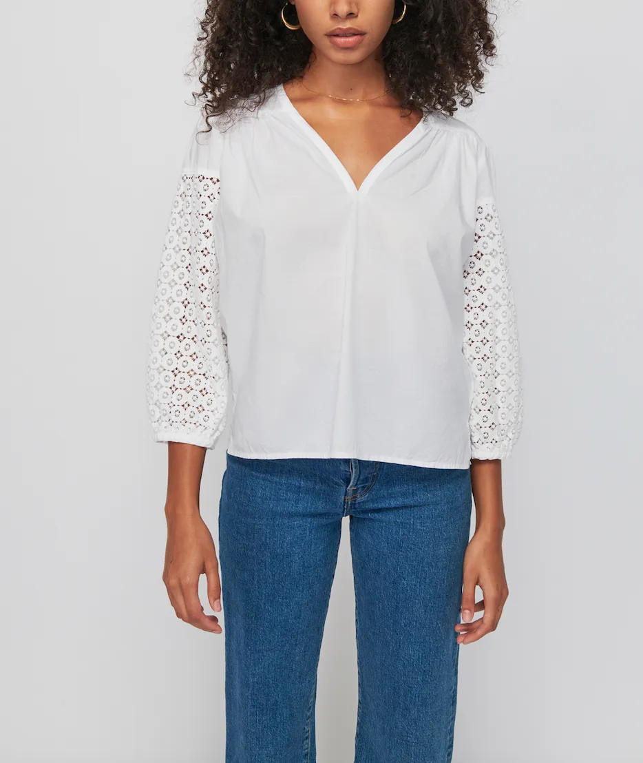 NATION PALO LUXE BOHEMIAN BLOUSE