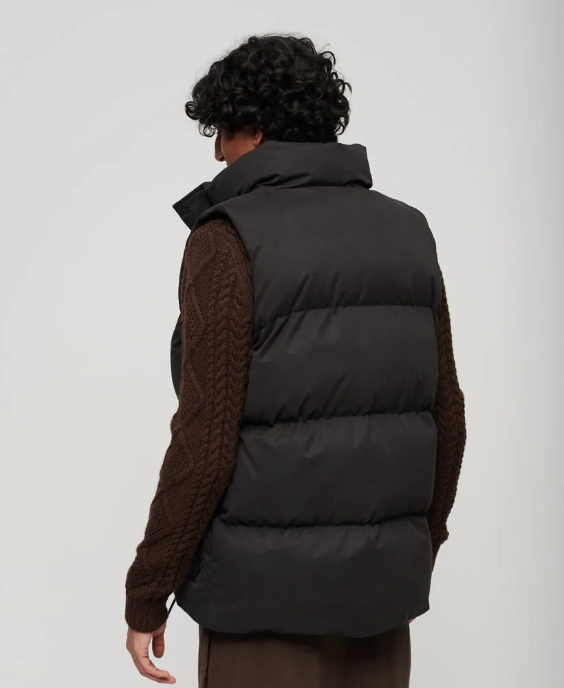 Non Hooded Gilet | Noir