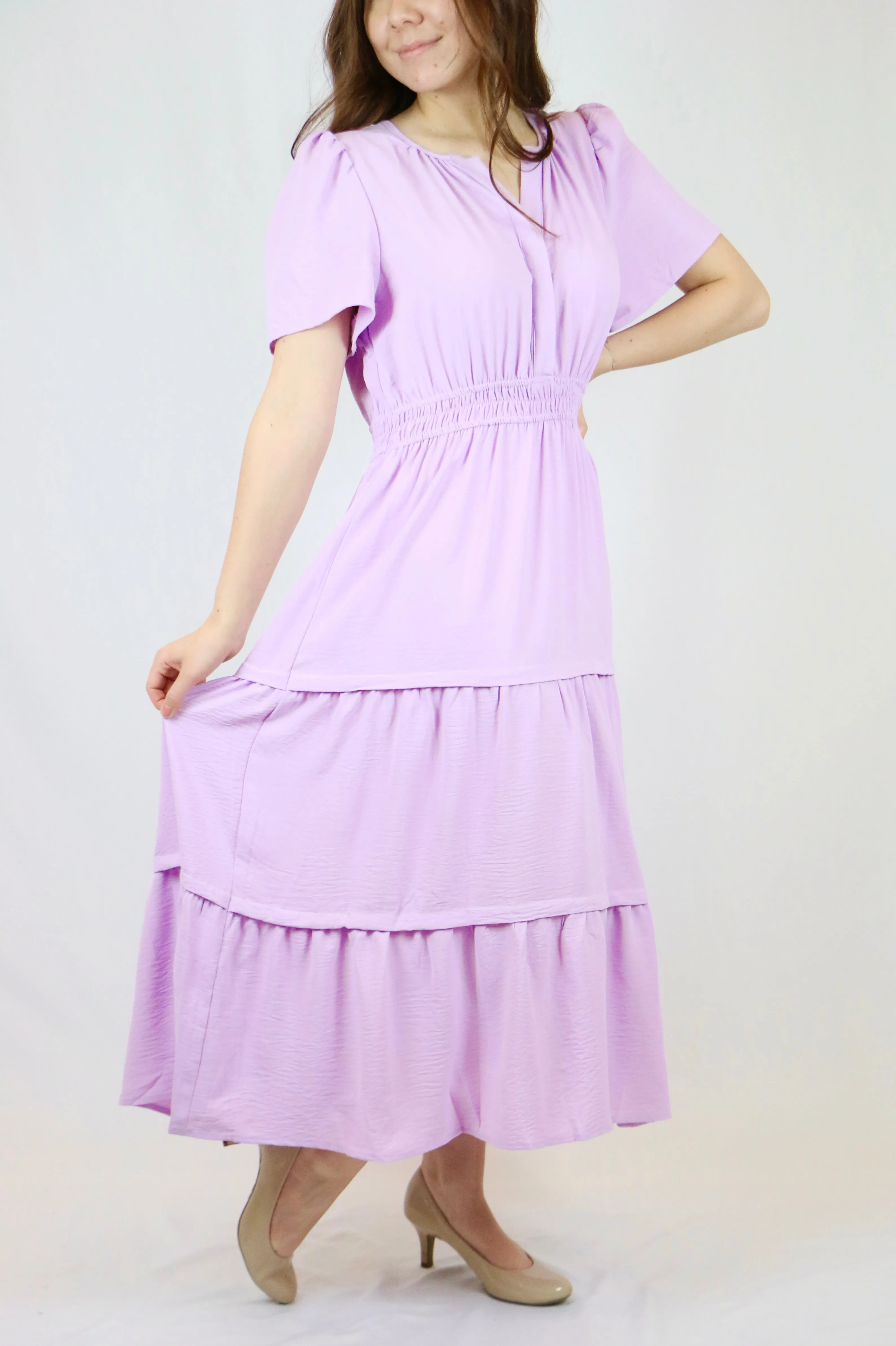 Odette Dress - Lilac